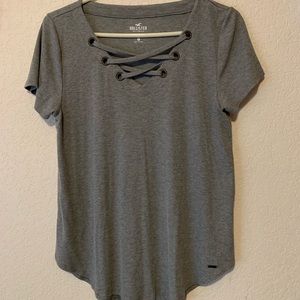 Hollister T-shirt Strappy Blouse